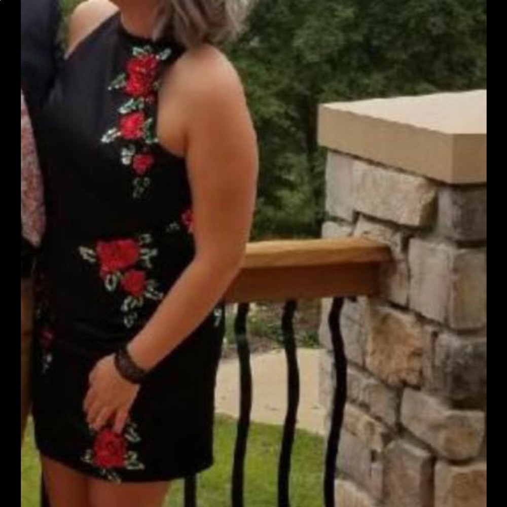 Black morilee Madeline Gardner dress